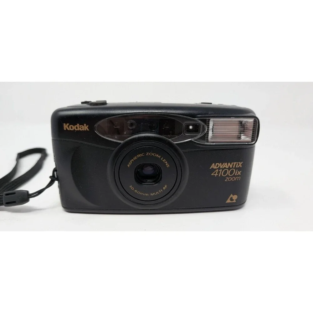 Kodak Advantix 4100ix Zoom APS Film Camera 30-60mm Flash Y2K Retro TESTED